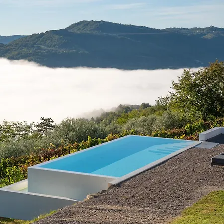 Vila With Private Pool & View Near Motovun, Casa Mille Olivi Modern Buzet