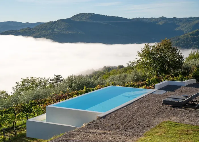 Villa Casa Mille Olivi 2 - House With Private Pool & View Near Motovun Buzet